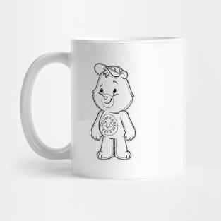 caring handsome bear Mug